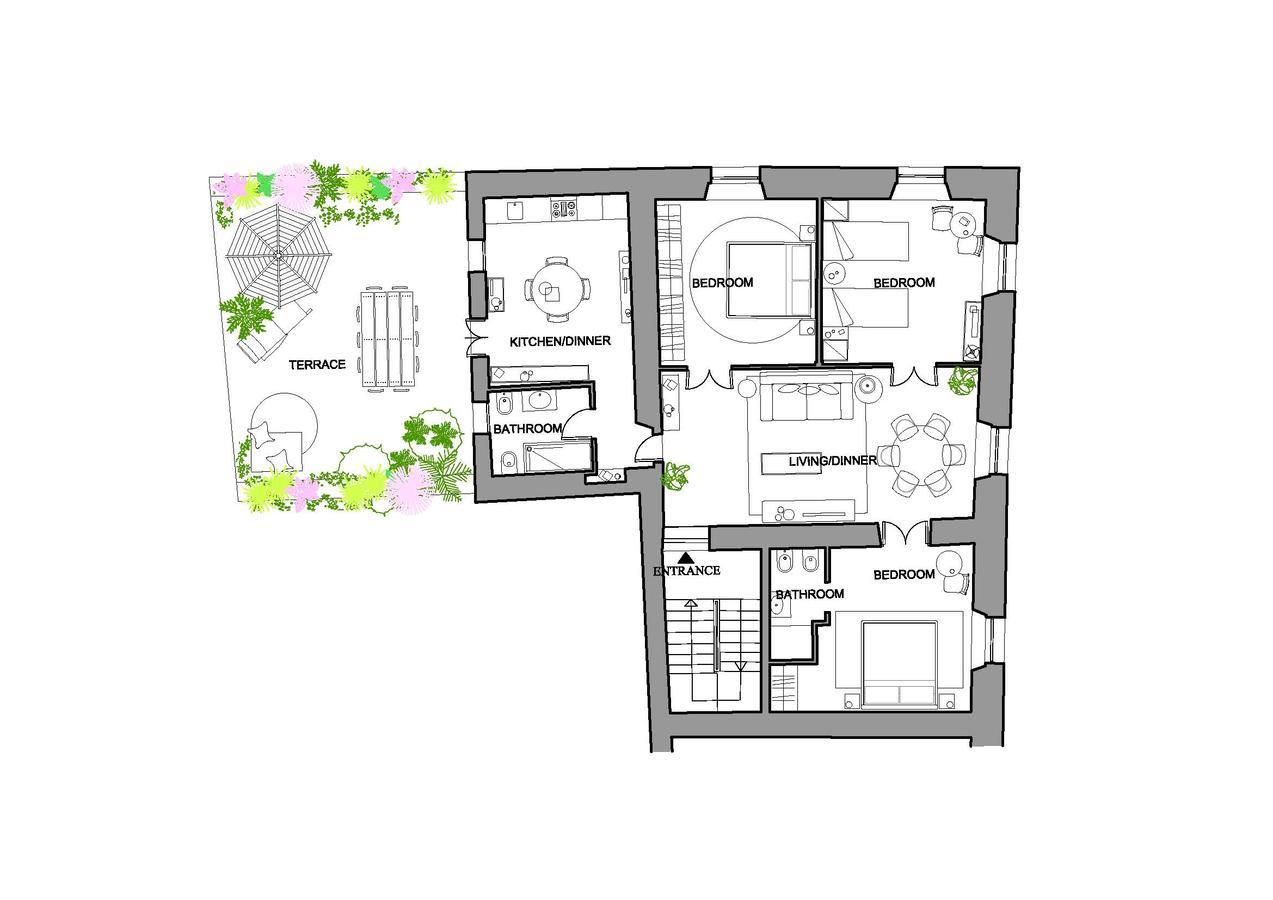 Mami'S Home Trastevere Apt With Private Terrace Ρώμη Εξωτερικό φωτογραφία